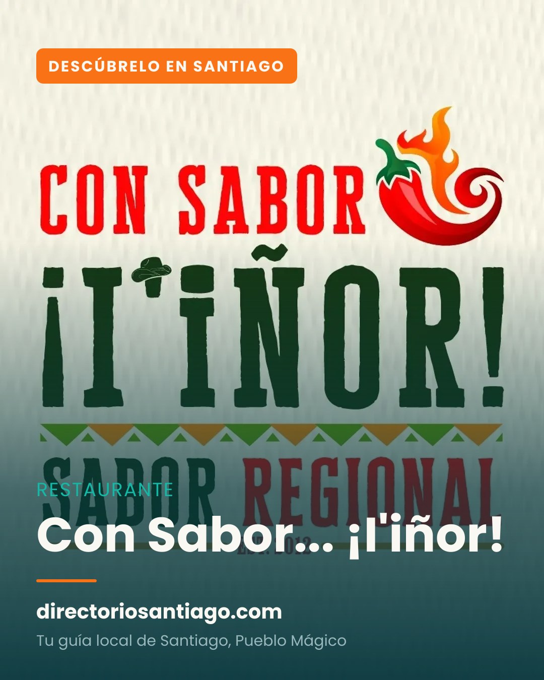 Con Sabor... ¡I'iñor!