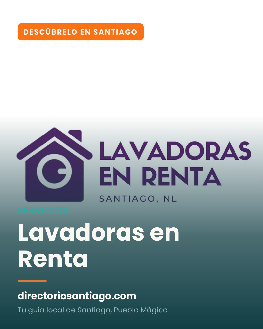 Lavadoras en Renta
